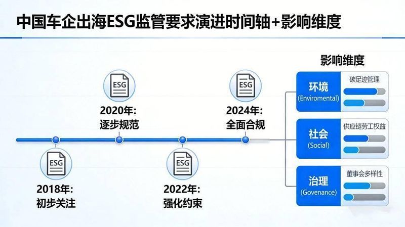 技术破壁：ESG合规如何成为车企出海的硬核竞争力 汽车科技