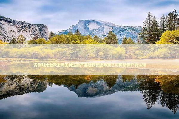 实测对比七款主流工具这款产品让我彻底改变了对网络保护的认知 IT技术